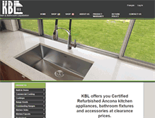 Tablet Screenshot of kbliquidation.com